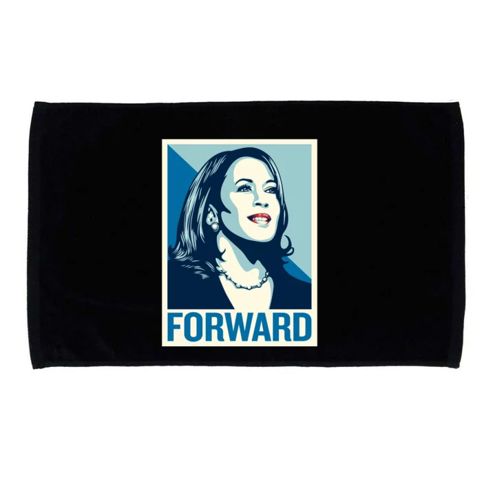 Kamala Harris Forward Election Microfiber Hand Towel