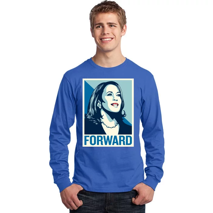 Kamala Harris Forward Election Tall Long Sleeve T-Shirt