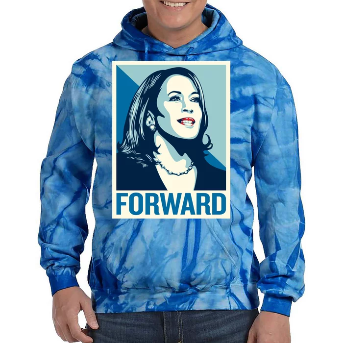 Kamala Harris Forward Election Tie Dye Hoodie