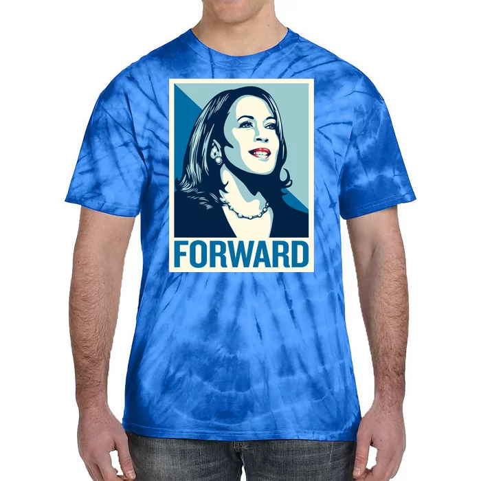 Kamala Harris Forward Election Tie-Dye T-Shirt