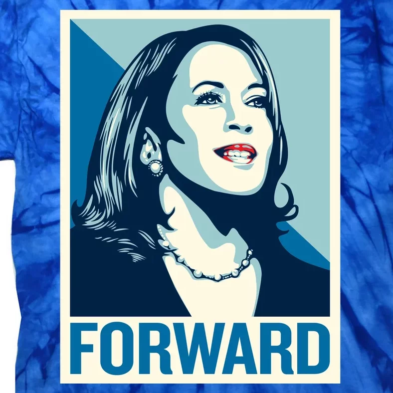 Kamala Harris Forward Election Tie-Dye T-Shirt