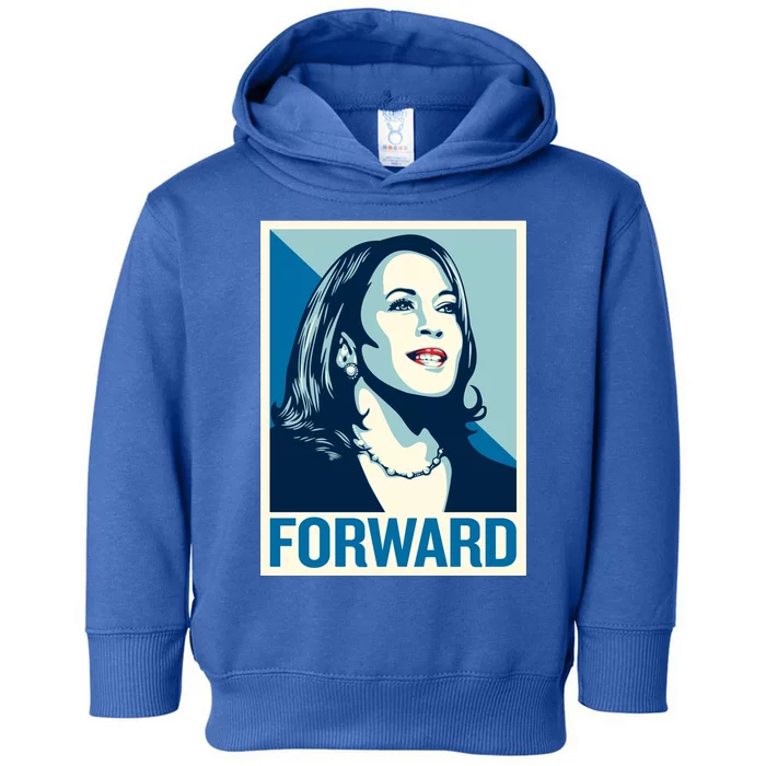 Kamala Harris Forward Election Toddler Hoodie