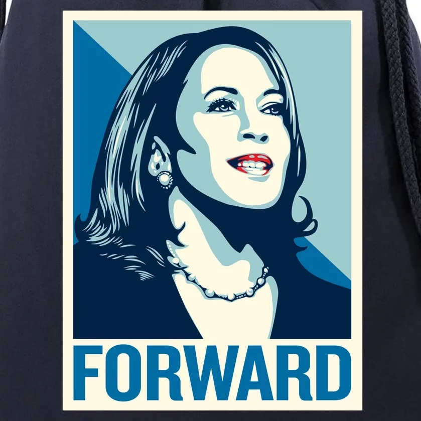 Kamala Harris Forward Election Drawstring Bag