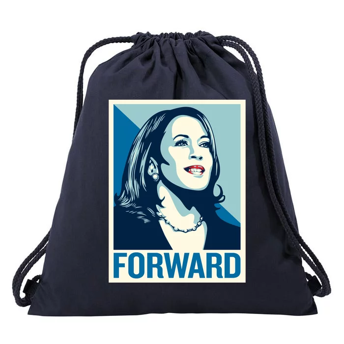 Kamala Harris Forward Election Drawstring Bag