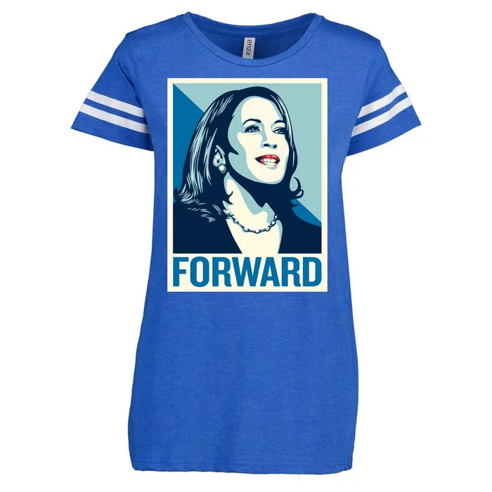 Kamala Harris Forward Election Enza Ladies Jersey Football T-Shirt