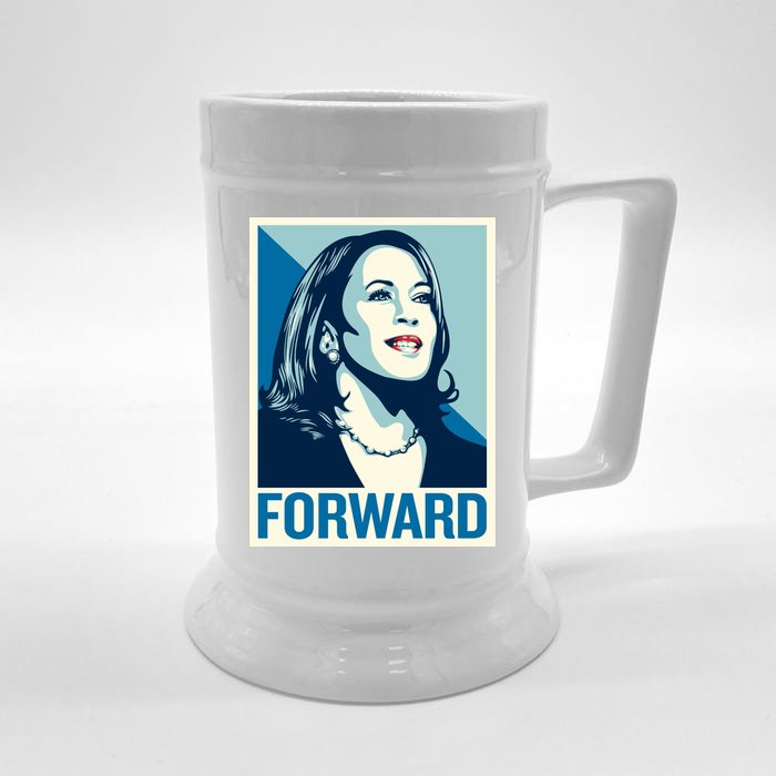 Kamala Harris Forward Election Front & Back Beer Stein