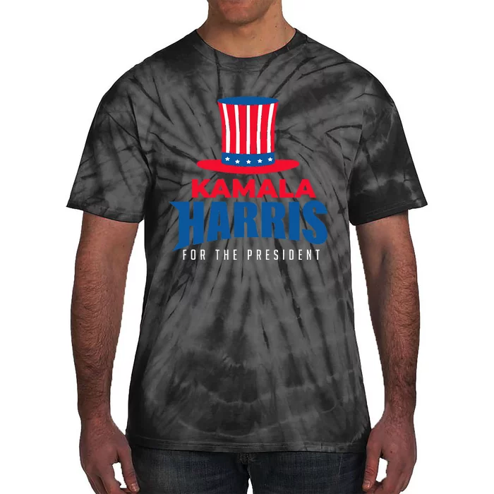 Kamala Harris For The President Kamala For President Tie-Dye T-Shirt