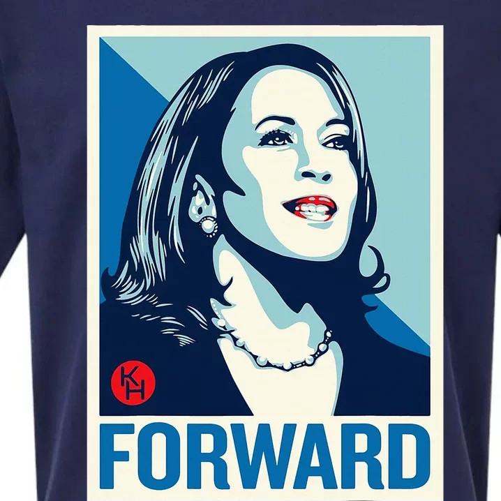 Kamala Harris Forward 2024 Presidential Election President Sueded Cloud Jersey T-Shirt