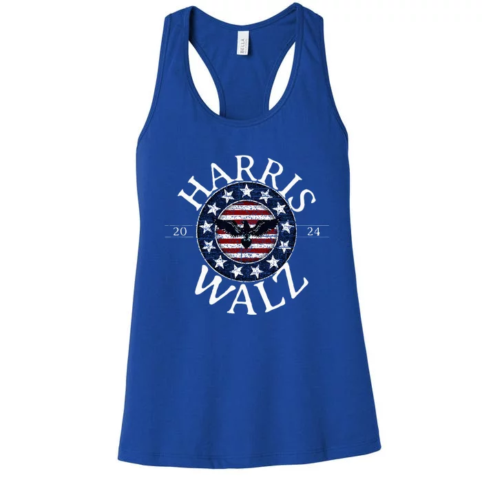 Kamala Harris For President 2024 Tim Walz Women's Racerback Tank