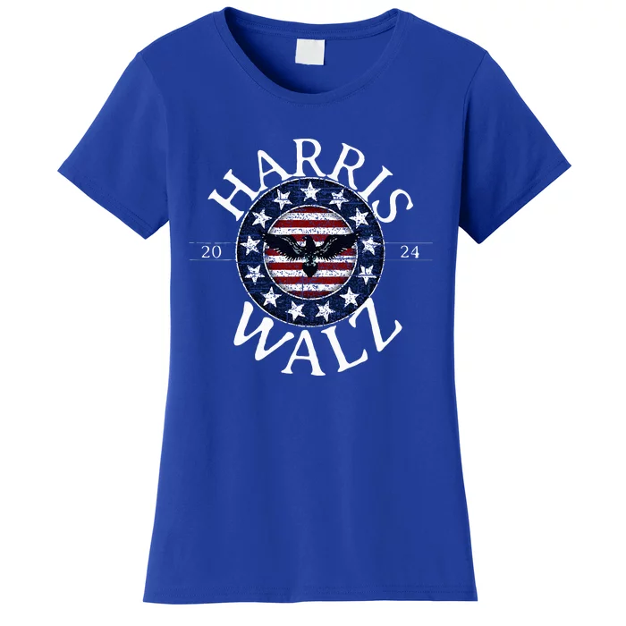 Kamala Harris For President 2024 Tim Walz Women's T-Shirt