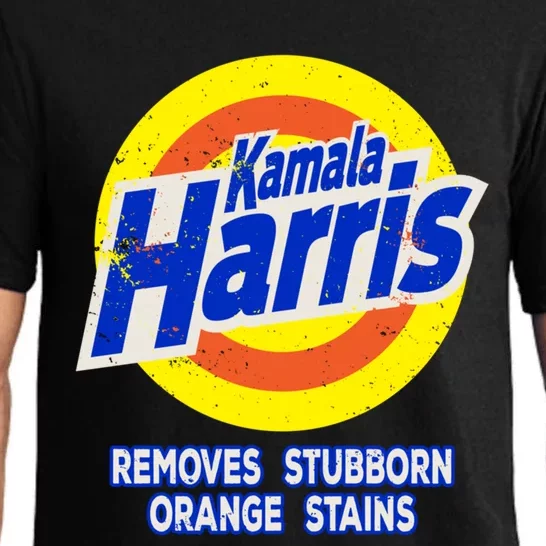 Kamala Harris Funny Detergent Removes Stubborn Orange Stains Cool Gift Pajama Set