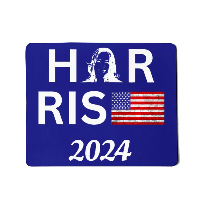 Kamala Harris Flag Her Rise 2024 For President Mousepad