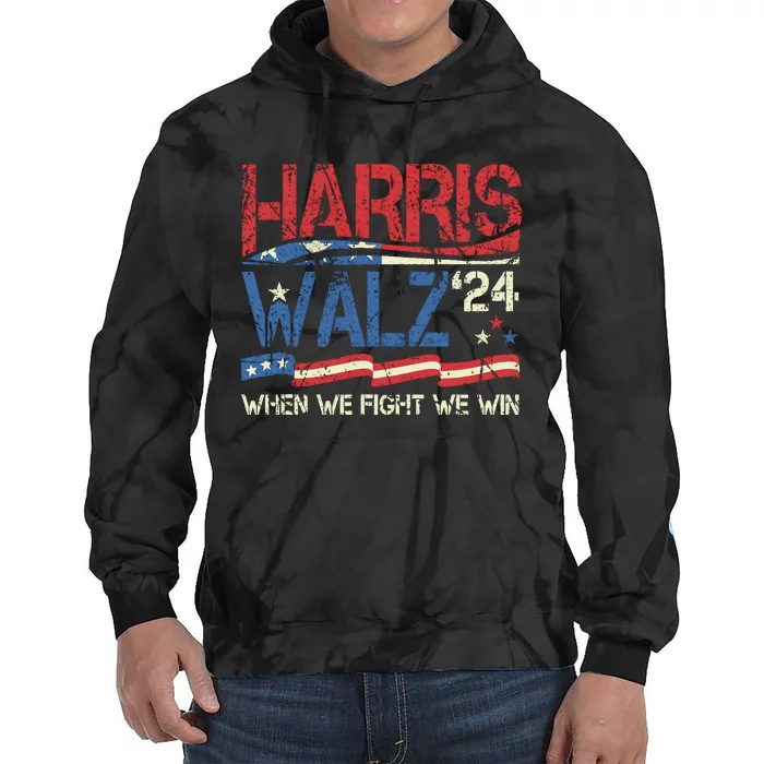 Kamala Harris Forward 2024 Kamala Harris Forward Gift Tie Dye Hoodie