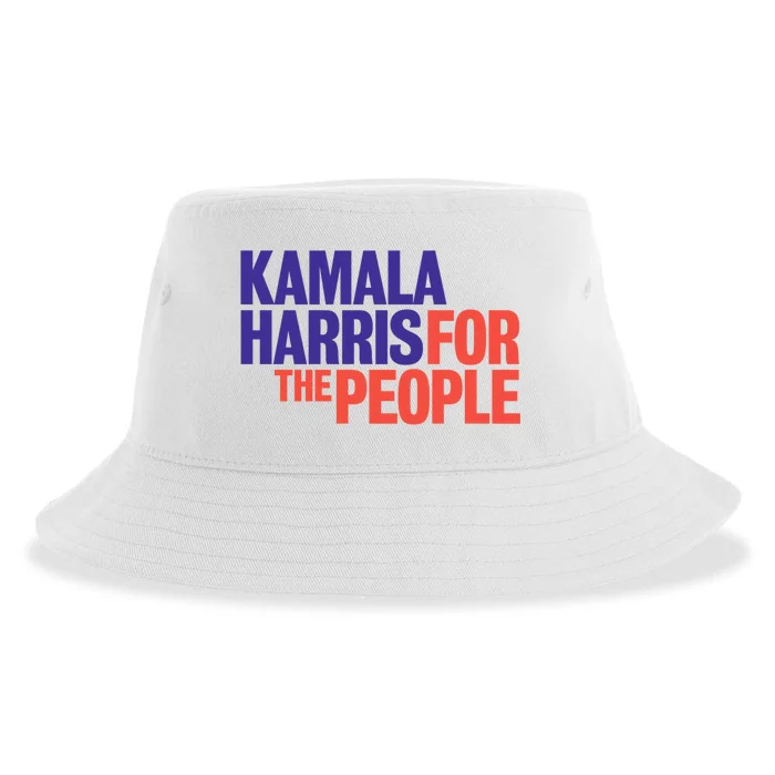 Kamala Harris For The People Sustainable Bucket Hat