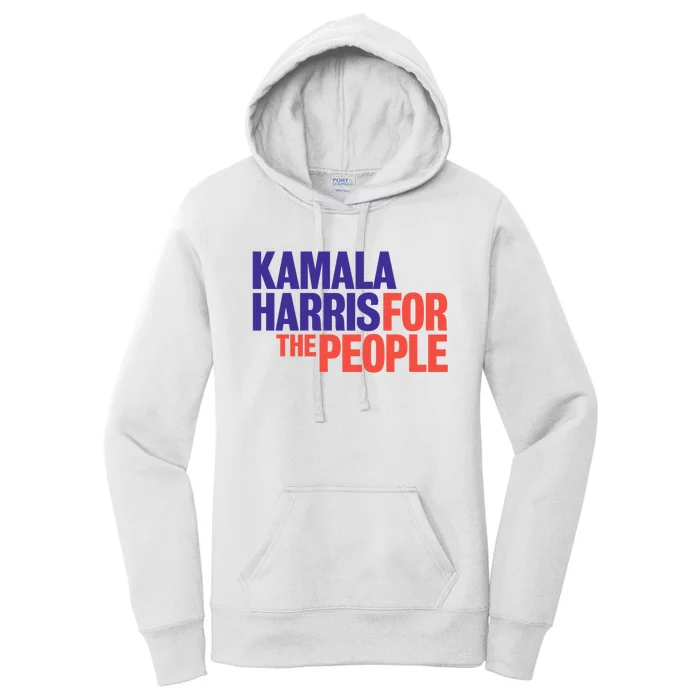 Kamala Harris For The People Women's Pullover Hoodie