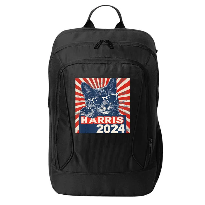 Kamala Harris For President 2024 City Backpack