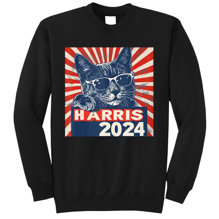 Kamala Harris For President 2024 Tall Sweatshirt