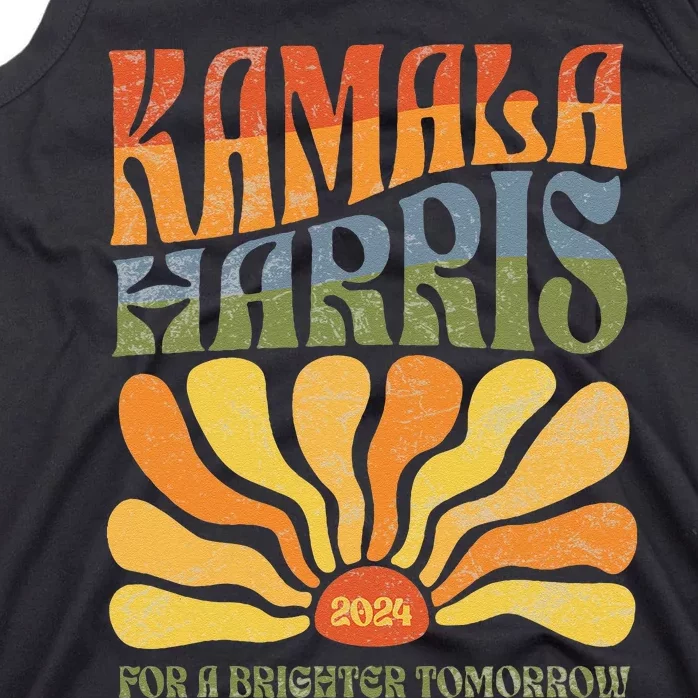 Kamala Harris For A Brighter Tomorrow 2024 Boho Aesthetic Gift Tank Top