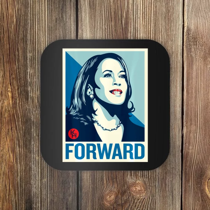 Kamala Harris Forward 2024 Coaster