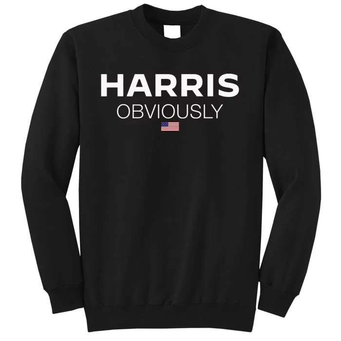 Kamala Harris For President 2024 Tall Sweatshirt