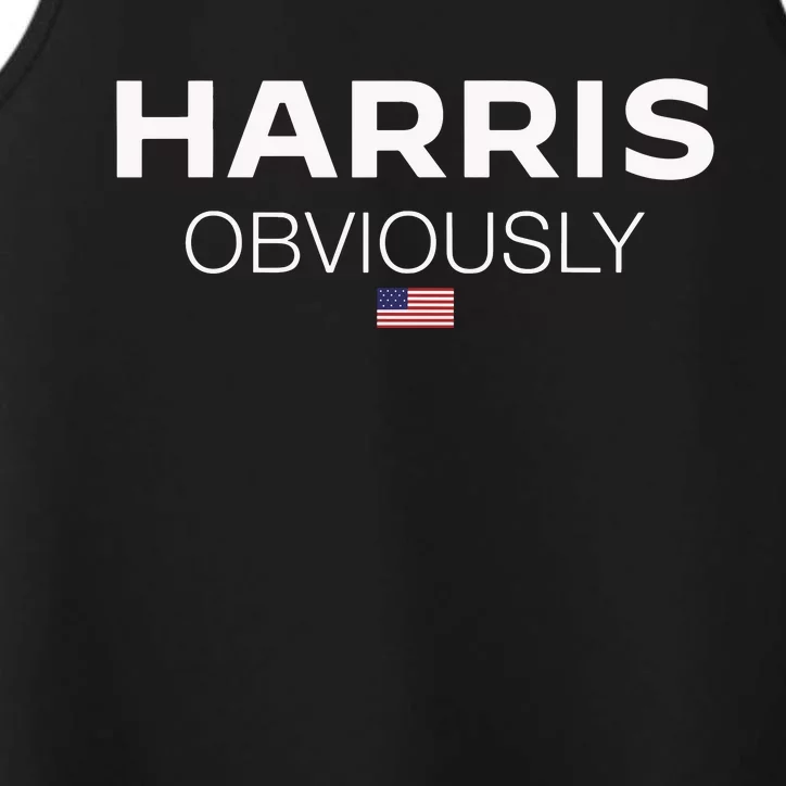 Kamala Harris For President 2024 Performance Tank