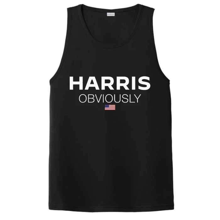 Kamala Harris For President 2024 Performance Tank