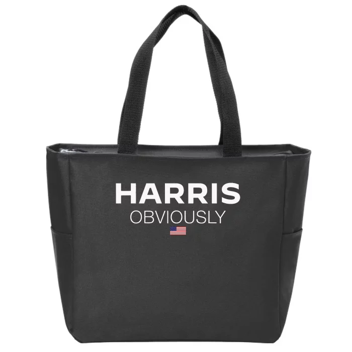 Kamala Harris For President 2024 Zip Tote Bag