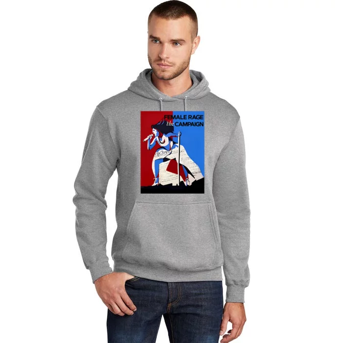 Kamala Harris Female Range The Campaign Tall Hoodie