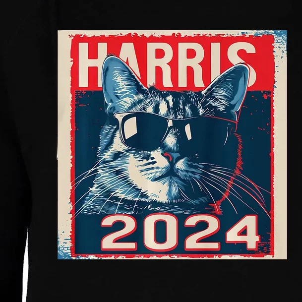 Kamala Harris For President 2024 Womens Funnel Neck Pullover Hood