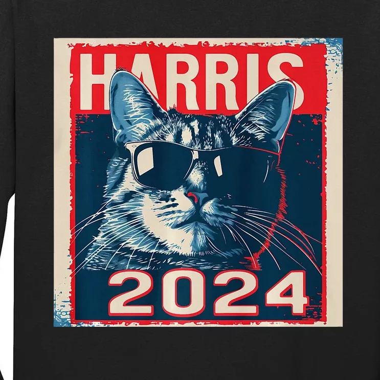 Kamala Harris For President 2024 Tall Long Sleeve T-Shirt