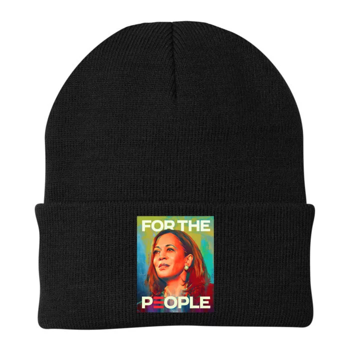 Kamala Harris For All People Vice President 2024 Knit Cap Winter Beanie