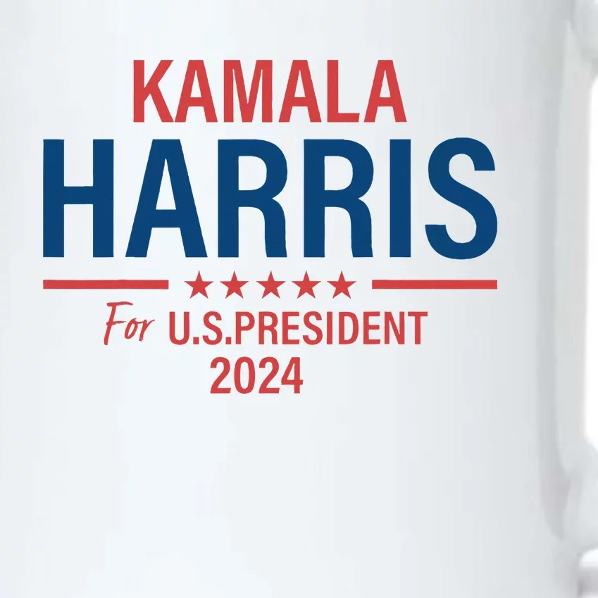 Kamala Harris For President 2024 Black Color Changing Mug