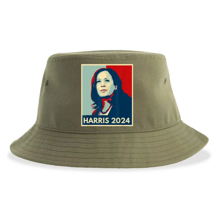 Kamala Harris For President 2024 Eleciton Sustainable Bucket Hat