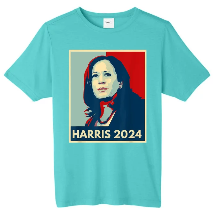 Kamala Harris For President 2024 Eleciton ChromaSoft Performance T-Shirt