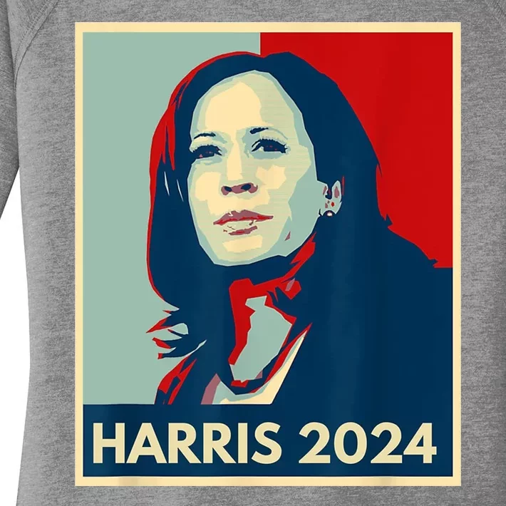 Kamala Harris For President 2024 Eleciton Women's Perfect Tri Tunic Long Sleeve Shirt