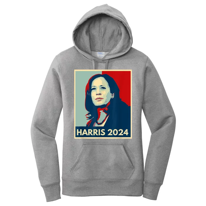 Kamala Harris For President 2024 Eleciton Women's Pullover Hoodie