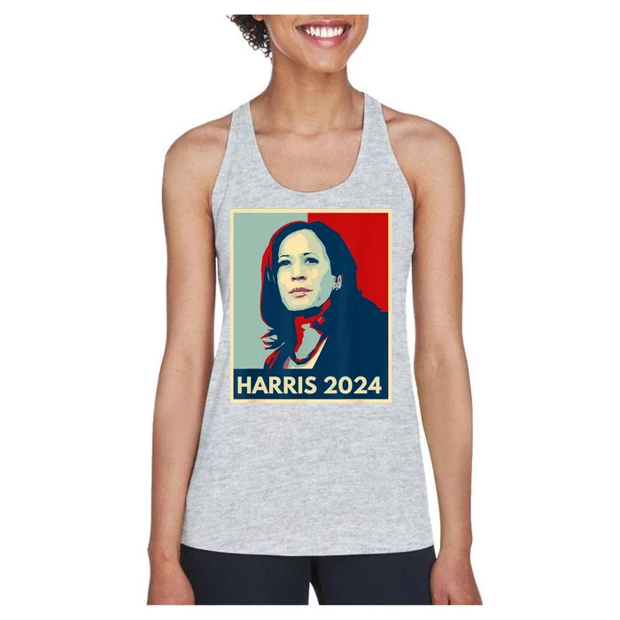 Kamala Harris For President 2024 Eleciton Women's Racerback Tank