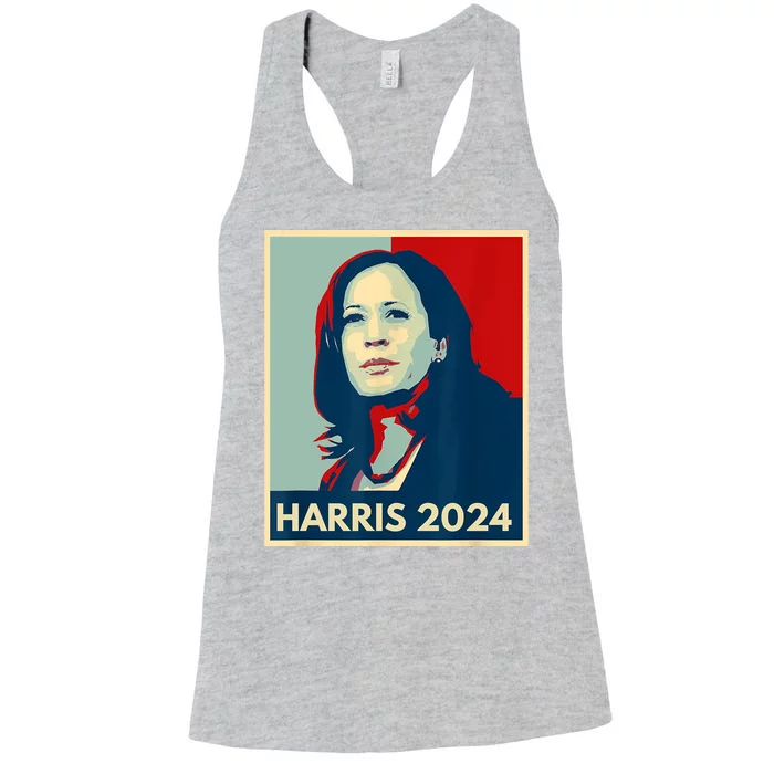 Kamala Harris For President 2024 Eleciton Women's Racerback Tank