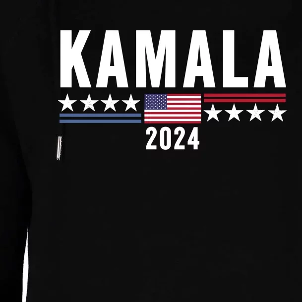 Kamala Harris For President 2024 Womens Funnel Neck Pullover Hood