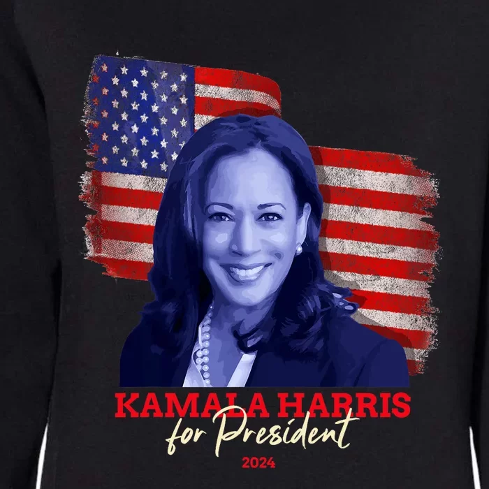 Kamala Harris For President 2024 Madam Vice President Womens California Wash Sweatshirt