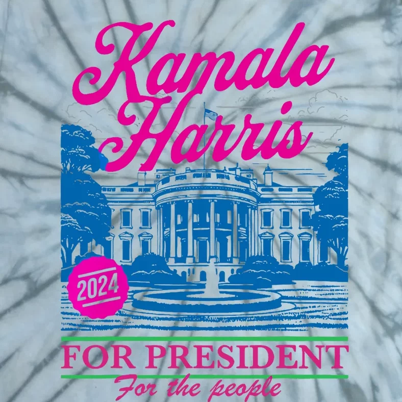 Kamala Harris For The People 2024 Election President Tie-Dye T-Shirt