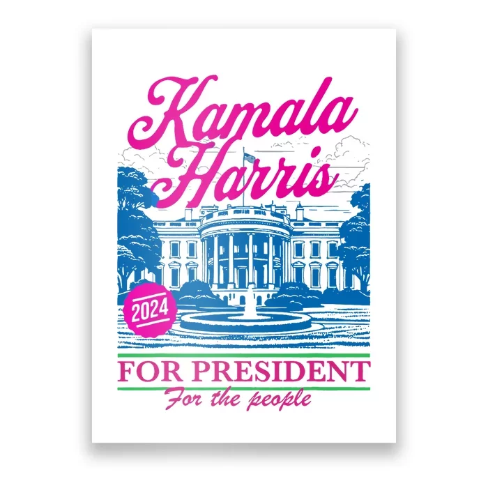 Kamala Harris For The People 2024 Election President Poster