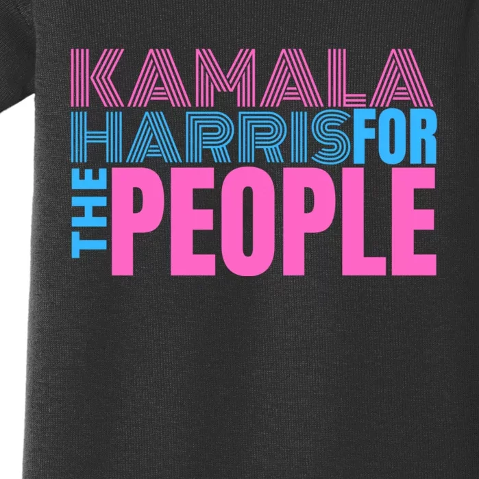 Kamala Harris For The People Baby Bodysuit