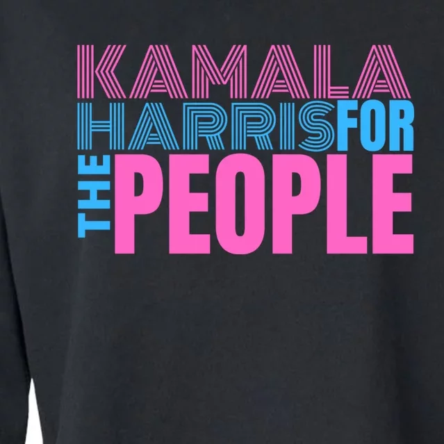 Kamala Harris For The People Cropped Pullover Crew