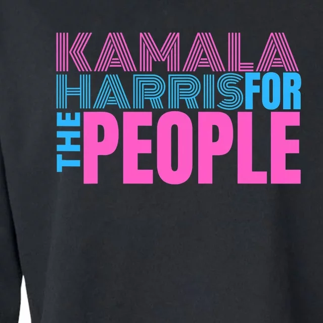 Kamala Harris For The People Kamala Harris 2024 Cropped Pullover Crew