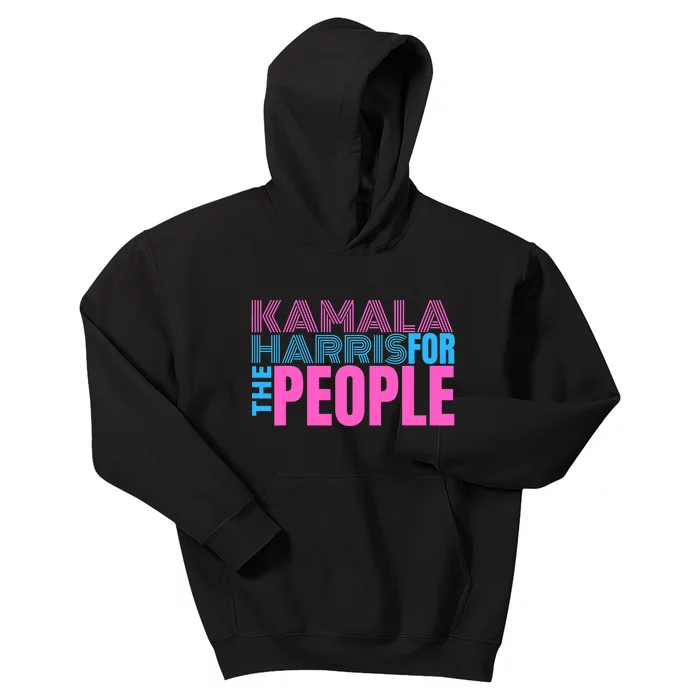 Kamala Harris For The People Kamala Harris 2024 Kids Hoodie