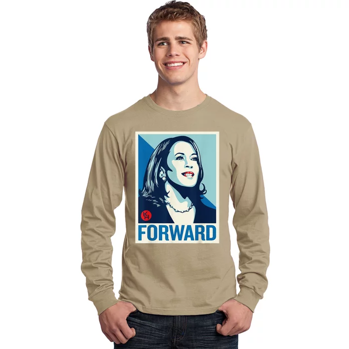 Kamala Harris Forward 2024 Presidential Election President Long Sleeve Shirt