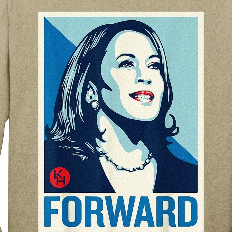 Kamala Harris Forward 2024 Presidential Election President Long Sleeve Shirt