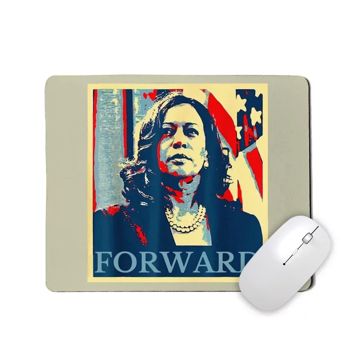 Kamala Harris Forward Mousepad