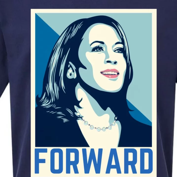 Kamala Harris Forward 2024 Presidential Election President Sueded Cloud Jersey T-Shirt